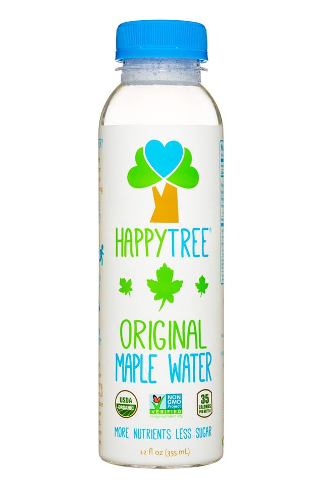 Happy Tree Maple Water: HappyTree-MapleWater-12oz-OG-Front