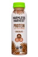 Harmless Harvest - Protein & Coconut: HarmlessHarvest-10oz-2020-ProteinPBSmoothie-Choc-Front