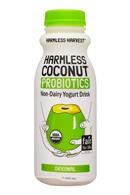 Harmless Harvest Harmless Coconut Probiotics: HarmlessHarvest-11oz-Probiotics-YogurtDrink-Original-Front
