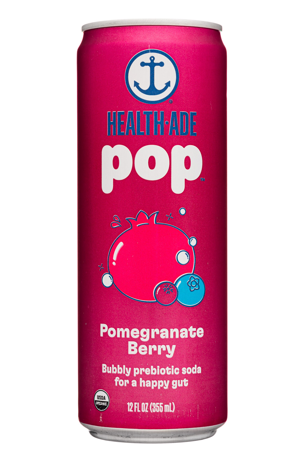 Health-Ade: HealthAde-12oz-2021-Pop-PomBerry-Front