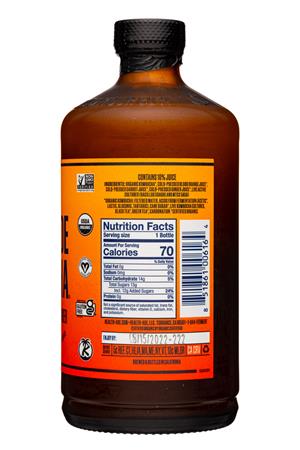 Health-Ade: HealthAde-16oz-2022-Kombucha-BloodOrangeCarrotGinger-Facts
