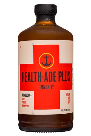 Health-Ade: HealthAde-12oz-2020-Plus-Immunity-Front