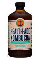 Health-Ade: HeathAde-16oz-Kombucha-TropicalPunch-Front