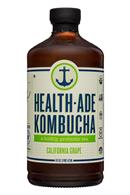 Health-Ade: HealthAde-16oz-Kombucha-CaliGrape-Front