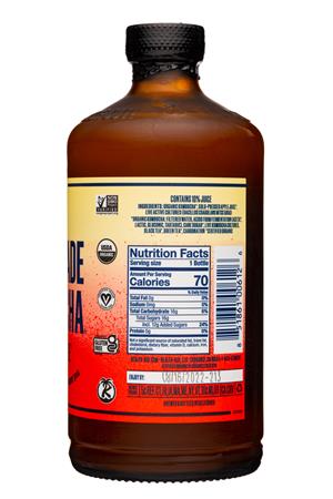 Health-Ade: HealthAde-16oz-2022-Kombucha-PinkLadyApple-Facts