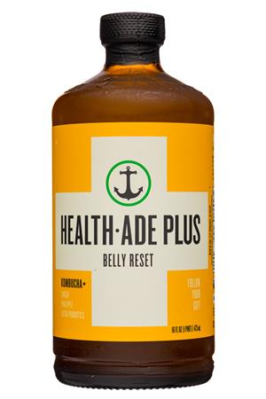Health-Ade: HealthAde-12oz-2020-Plus-BellyReset-Front