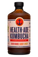 Health-Ade: HealthAde-16oz-Kombucha-BloodOrangeGinger-Front