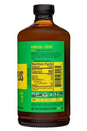 Health-Ade: HealthAde-12oz-2020-Plus-Energy-Facts