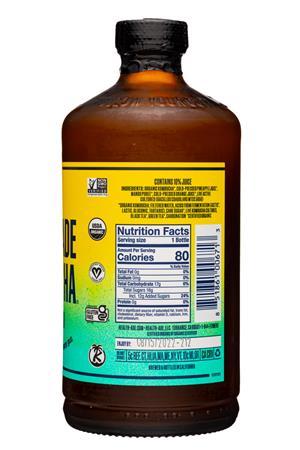 Health-Ade: HealthAde-16oz-2022-Kombucha-TropicalPunch-Facts