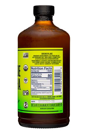 Health-Ade: HealthAde-16oz-2022-Kombucha-MintLimeade-Facts