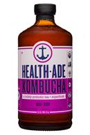 Health-Ade: HealthAde-16oz-Kombucha-MacaBerry-Front