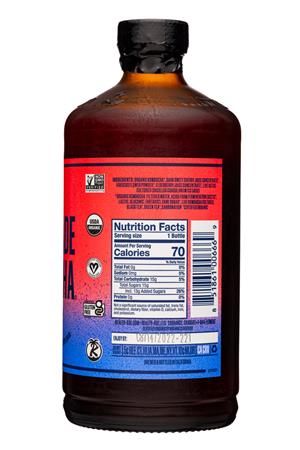 Health-Ade: HealthAde-16oz-2022-Kombucha-CherryBerry-Facts