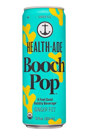 Health-Ade: HealthAde-12oz-2020-BoochPop-GingerFizz-Front