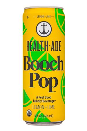 Health-Ade: HealthAde-12oz-2020-BoochPop-LemonLime-Front