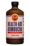 Health-Ade: HealthAde-16oz-Kombucha-CayenneCleanse-Front