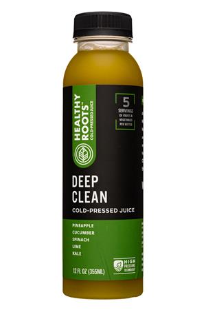 Healthy Roots: HealthyRoots-12oz-2021-Juice-DeepClean-Front