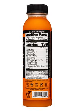Healthy Roots: HealthyRoots-12oz-2021-Juice-Immunity-Facts