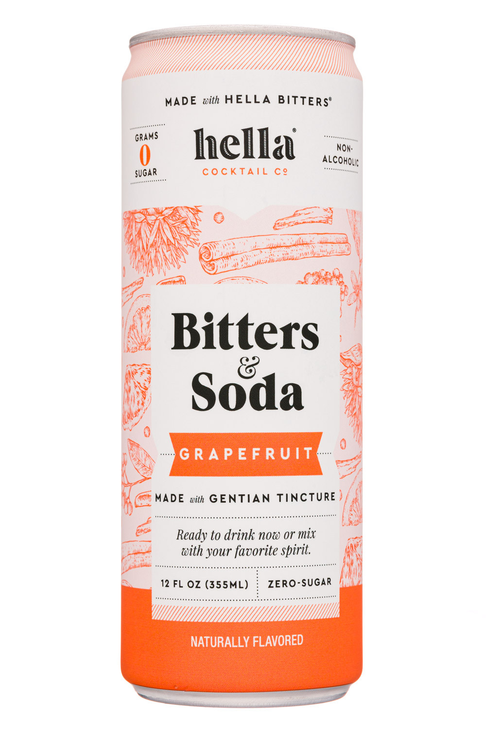 Bitters & Soda Grapefruit