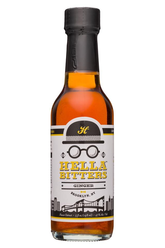 Hella Cocktail Co.: Hella-5oz-Bitters-Ginger-Front