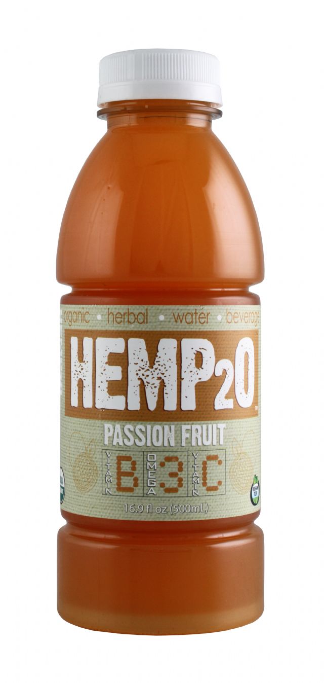Hemp2O: Hemp20 PassionFruit Front