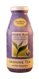 Herbal Bliss All Natural Organic Tea: HerbalBliss Jasmine Front
