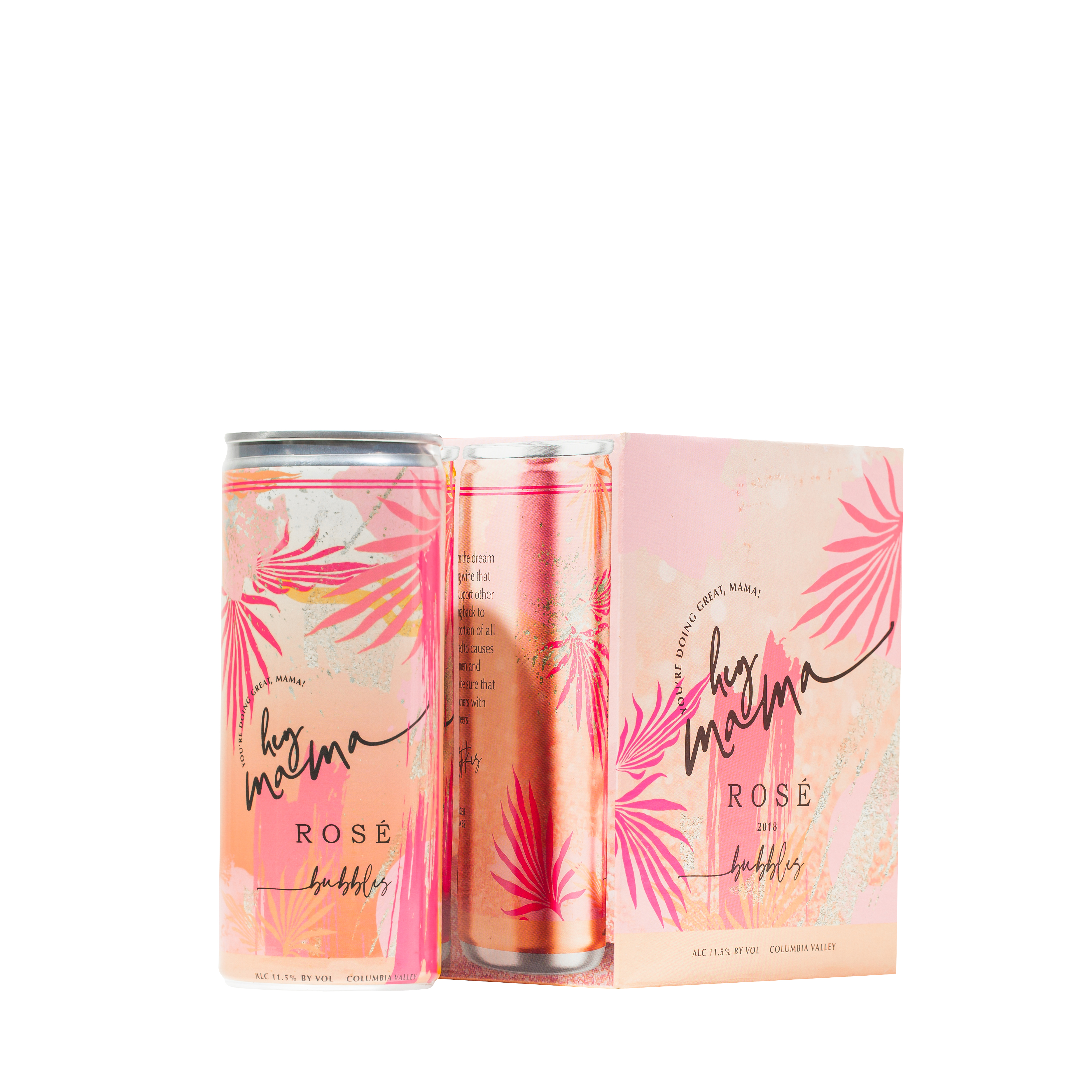 Rosé Bubbles 4-pack 250ML