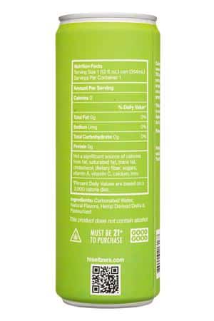 hi Seltzer: HiSeltzer-12oz-2023-D8-LemonLime-Facts