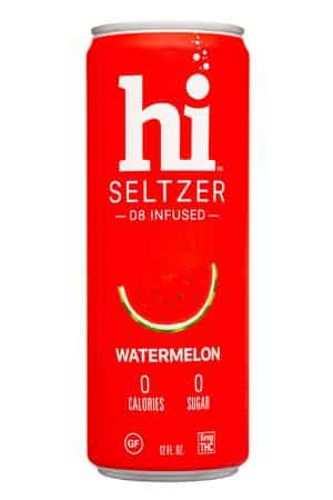 hi Seltzer: HiSeltzer-12oz-2023-D8-Watermelon-Front