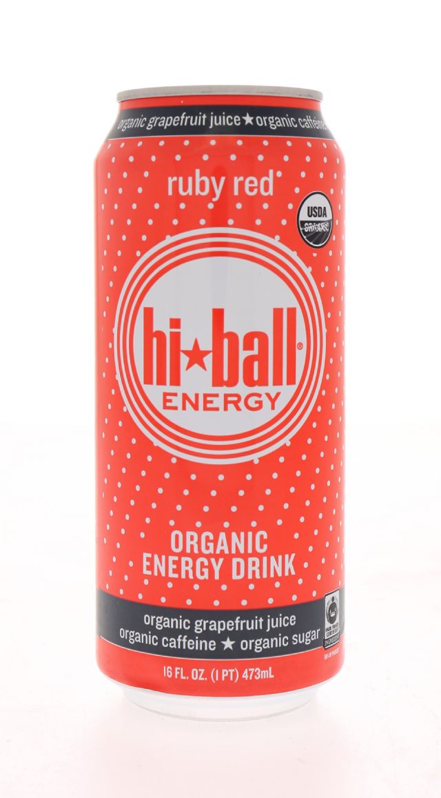 Hiball Energy Drinks: HiBall RubyRed Front