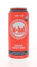 Hiball Energy Drinks: HiBall RubyRed Front