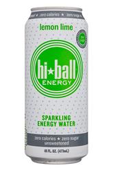 Sparkling Energy Water Lemon Lime