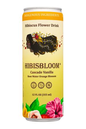 Hibisbloom: Hibisbloom-12oz-2022-FlowerDrink-CascadeVanilla-Front