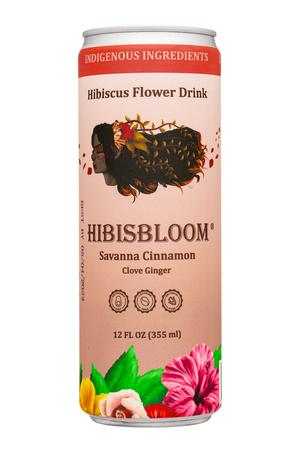 Hibisbloom: Hibisbloom-12oz-2022-FlowerDrink-SavannaCinn-Front