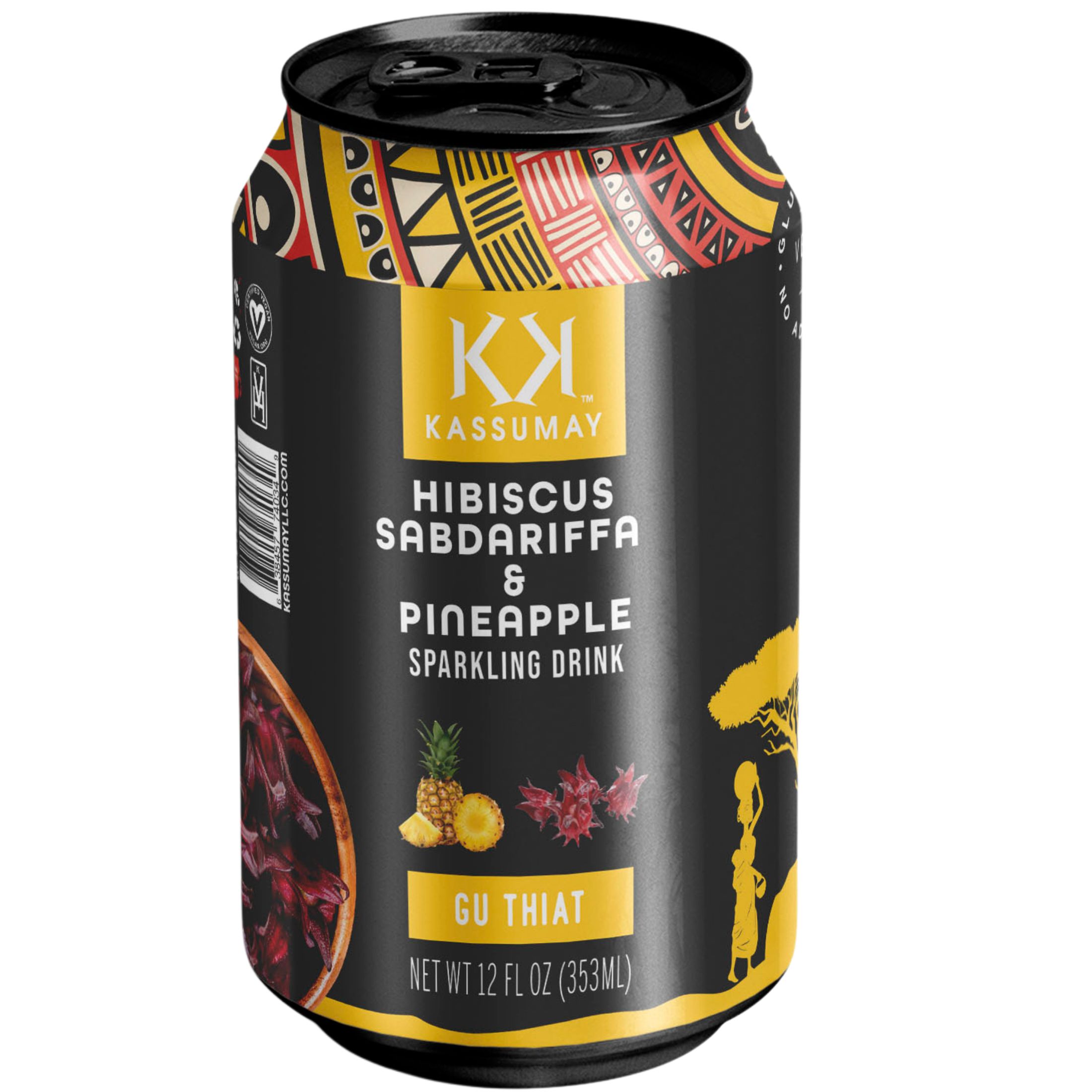 Kassumay: Photo of Hibiscus Sabdariffa & Pineapple Saprkling Drink - Hibiscus Sabdariffa Sparkling Drink (uploaded by company)