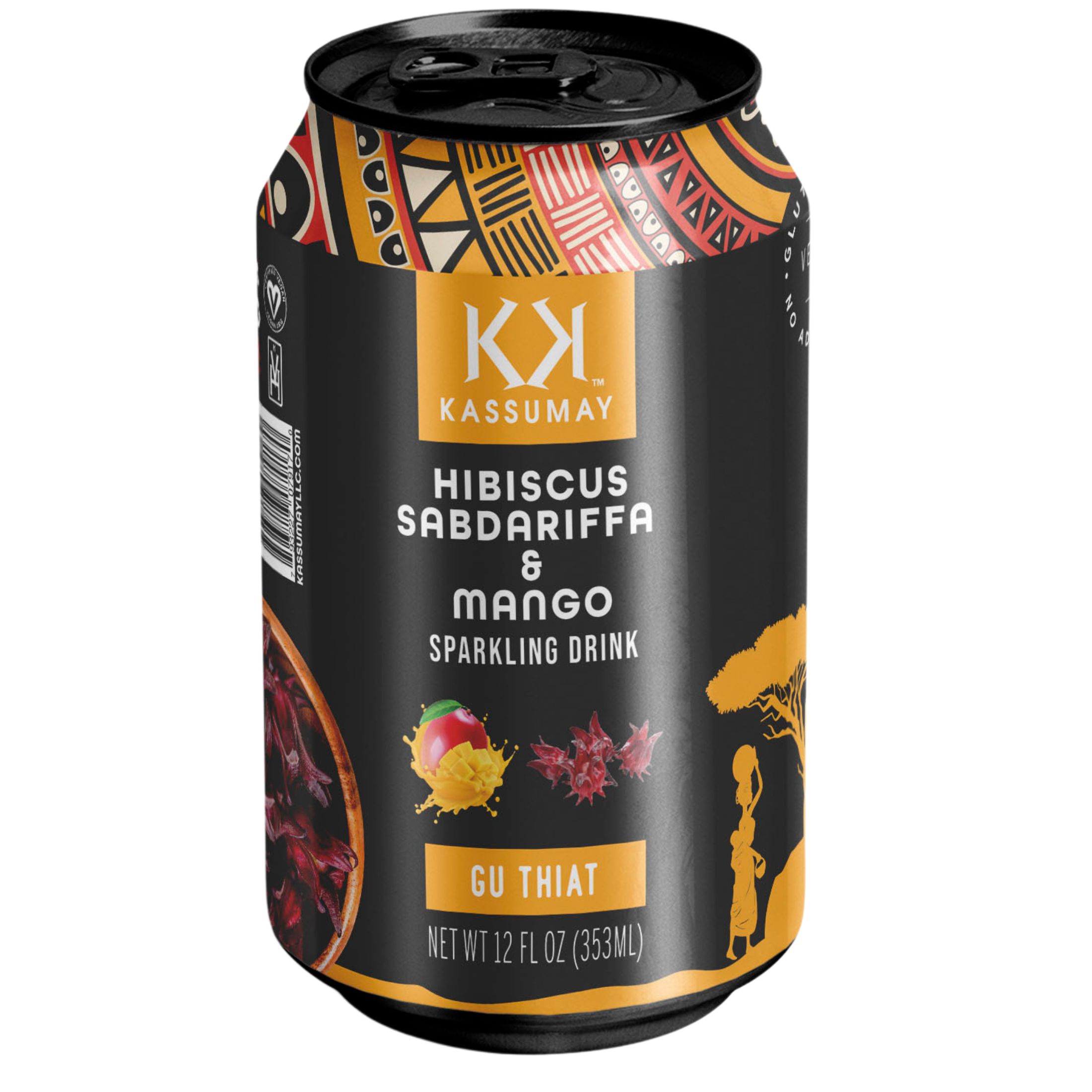 Kassumay: Photo of Hibiscus Sabdariffa & Mango Saprkling Drink - Hibiscus Sabdariffa Sparkling Drink (uploaded by company)