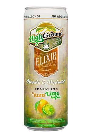 High Ground Elixir: HighGround-12oz-2025-Elixir-YuzuLime-Front