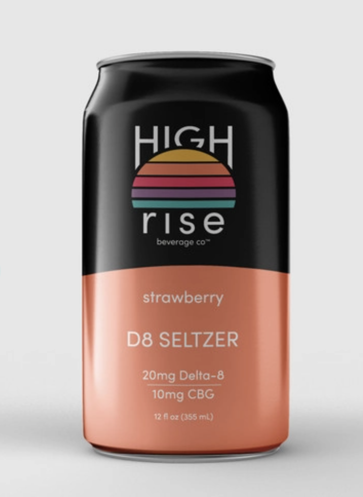 Strawberry Delta-8 Seltzer