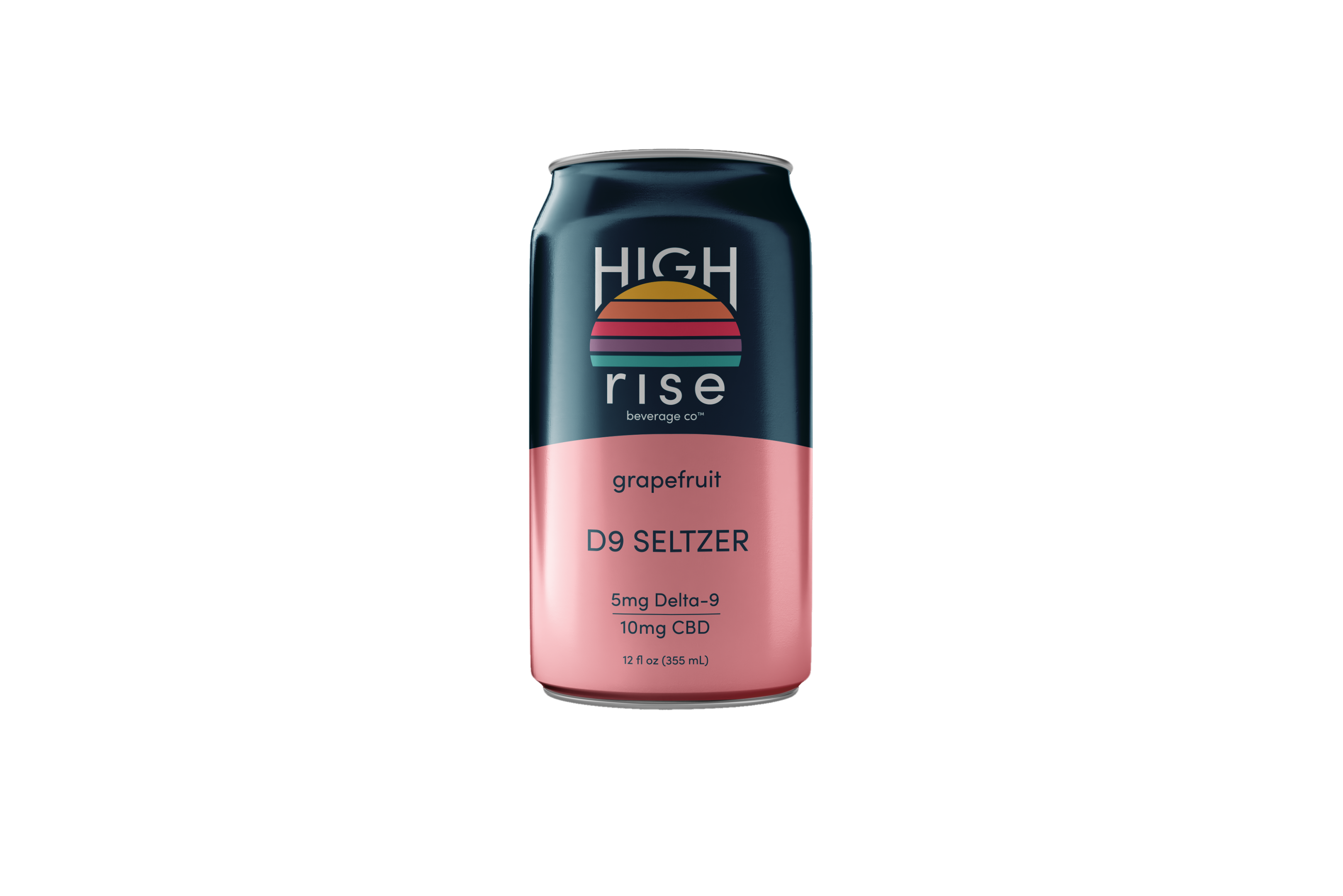 High Rise : Photo of Grapefruit Delta-9 Seltzer - High Rise  (uploaded by company)