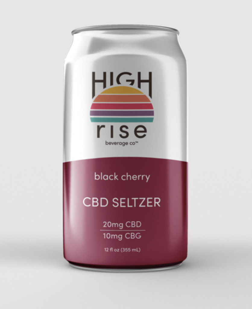 High Rise : Photo of Black Cherry CBD Seltzer - High Rise  (uploaded by company)