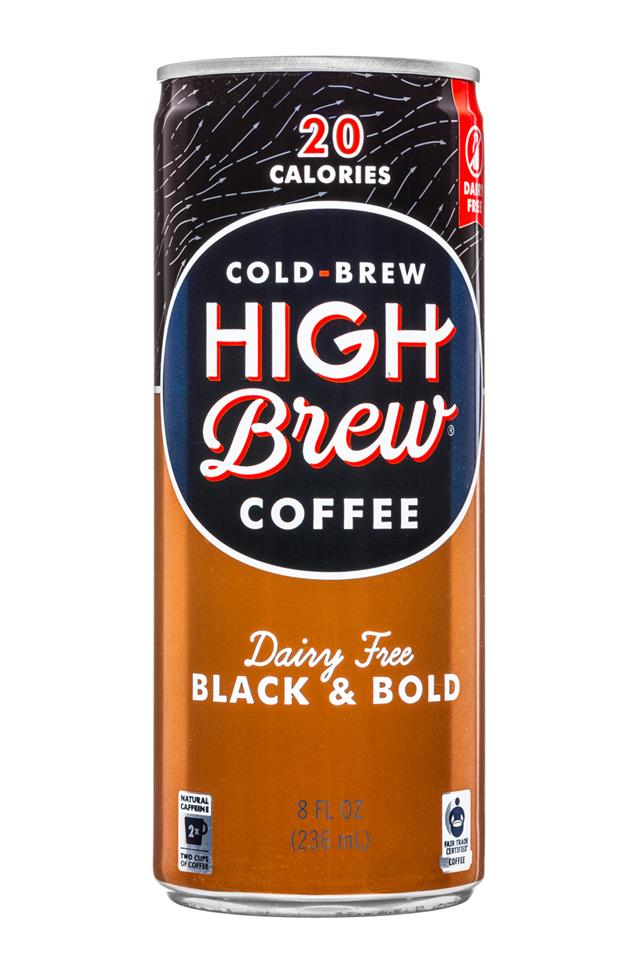 High Brew Coffee: HighBrew-Coffee-8oz-BlackBold-Front