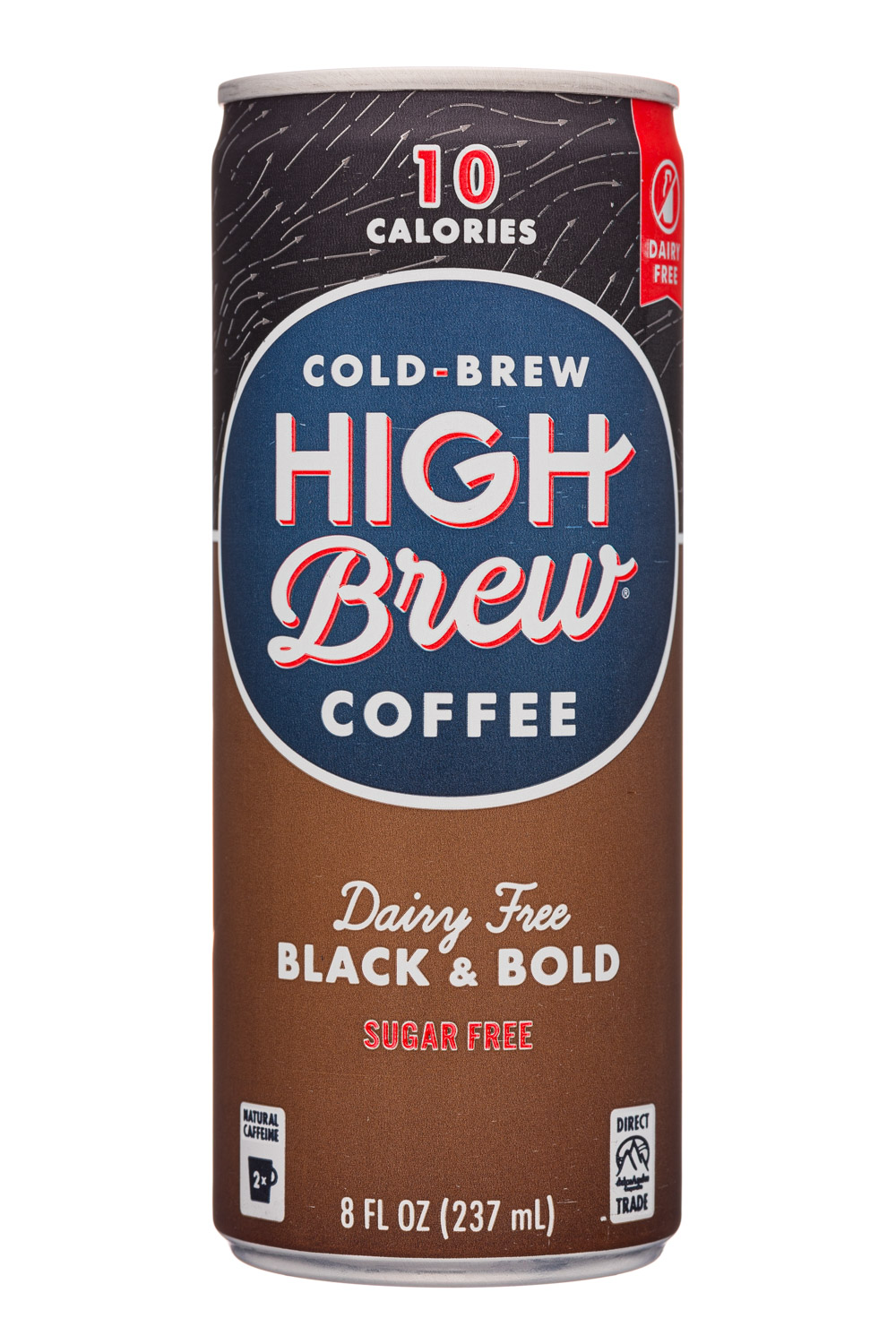 High Brew Coffee: HighBrew-8oz-2020-ColdBrew-BlackBold-SugarFree-Front