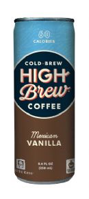 High Brew Coffee: HighBrew MexicanVanilla