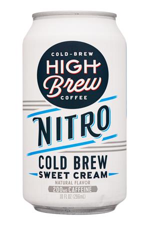 High Brew Coffee: HighBrew-12oz-2021-Nitro-SweetCream-Front