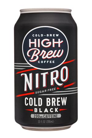High Brew Coffee: HighBrew-12oz-2020-ColdBrew-Black20mg-Front