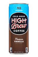 High Brew Coffee: HighBrew-Coffee-8oz-MexicanVanilla-Front