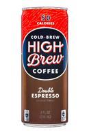 High Brew Coffee: HighBrew-Coffee-8oz-DoubleEspresso-Front