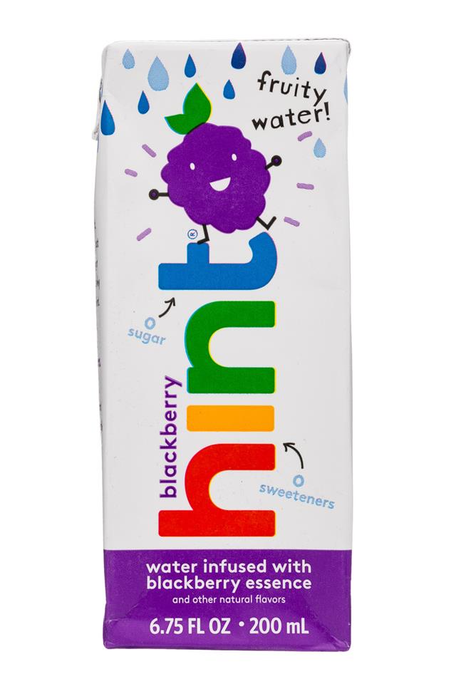 Hint Kids: Hint-7ozBox-FruityWater-Blackberry-Front