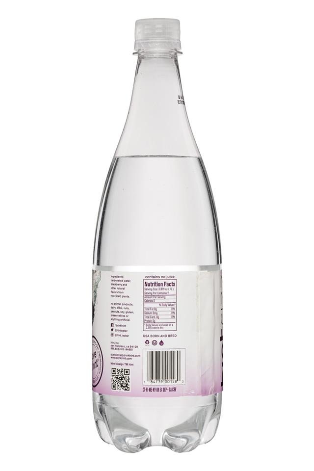 Hint Fizz: Hint-Fizz-1L-Unsweet-SparklingBlackberry-Facts