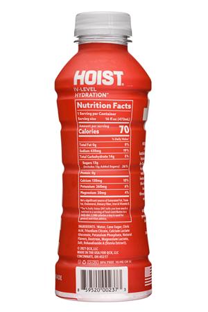 Hoist: Hoist-16oz-2021-Hydration-StrawbLemonade-Facts