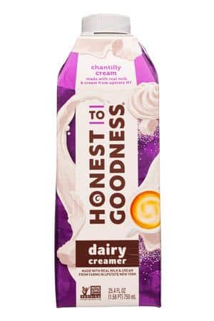 Honest To Goodness: HonestToGoodness-25oz-2022-Creamer-Dairy-ChantillyCream-Front